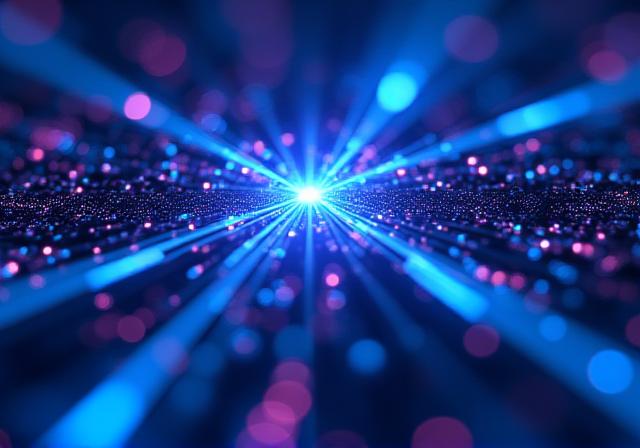 Abstract visualization of real-time data streams and performance metrics