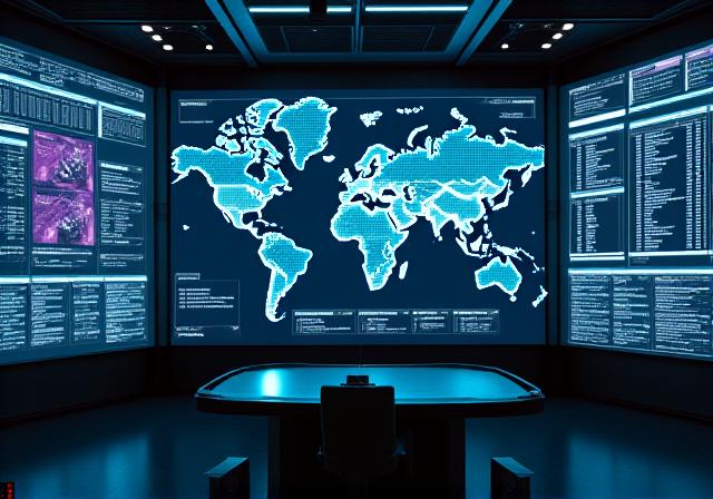 Logistics dashboard showing real-time fleet tracking