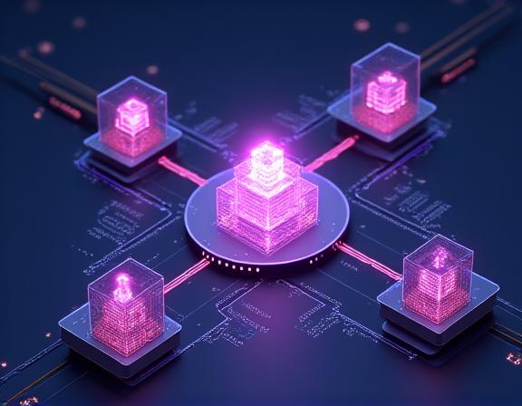Illustration of data syncing across multiple platforms